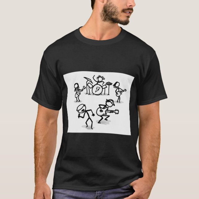 Camiseta AC/DC em concerto (Frente)