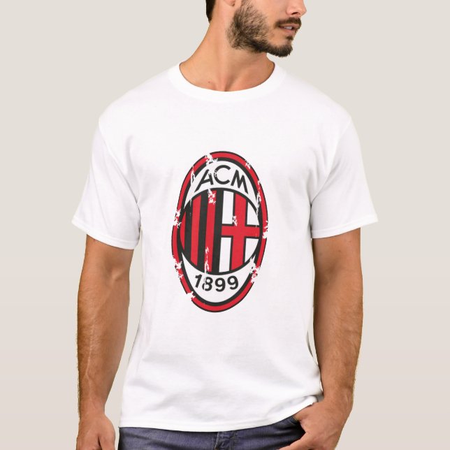 Camiseta Ac milan vintage (Frente)
