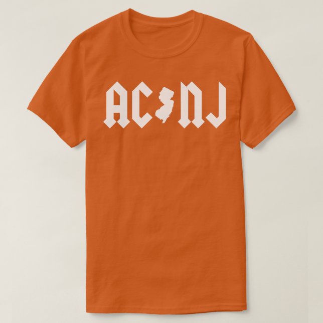 Camiseta AC NJ Rocks (Frente do Design)