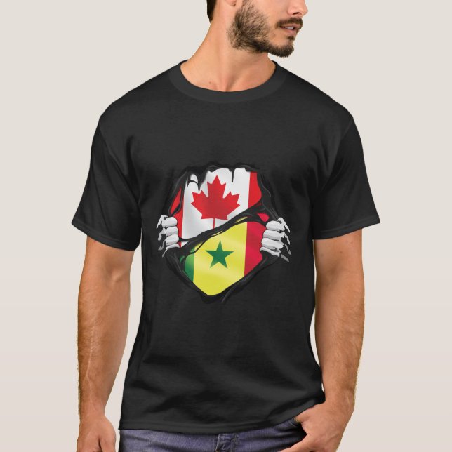 Camiseta Acaba com as mãos canadenses (Frente)
