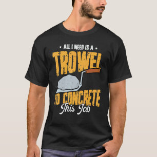 Camiseta Acabador de Concreto de Construção 4