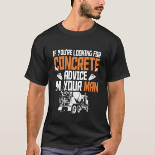 Camiseta Acabador de Concreto Pun & Trabalhador de Construç