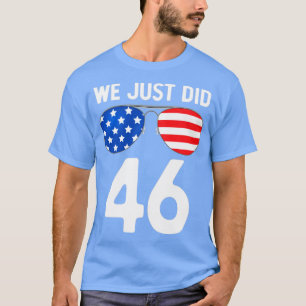 Camiseta Acabamos De Fazer 46 Óculos De Sol Aviador Dos EUA
