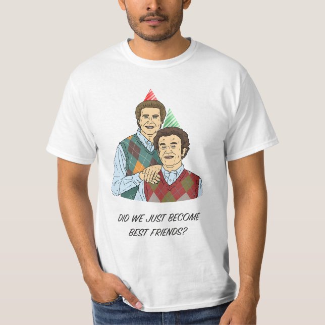 Camiseta Acabamos De Nos Tornar O Melhor Cartão De Amigos? (Frente)
