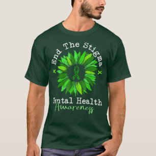 Camiseta Acabar Com A Saúde Mental Estigma Importa A Saúde 