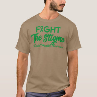 Camiseta Acabar Com A Saúde Mental Estigma Importa A Saúde 