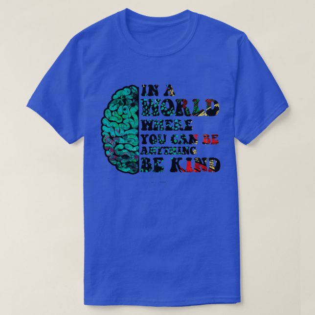 Camiseta Acabar Com A Saúde Mental Estigma Importa Awaren M (Frente do Design)