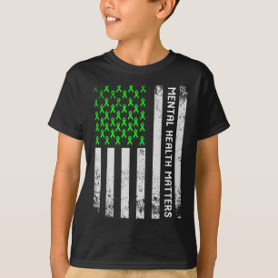 Camiseta Acabar Com A Saúde Mental Estigma S Sensibilização