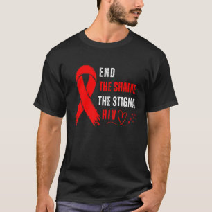 Camiseta Acabar Com A Vergonha Do Mês De Sensibilização Par