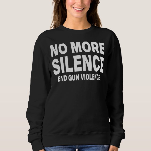 Camiseta Acabar com a violência contra as armas Veste o Dia (Frente)