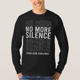 Camiseta Acabar com a violência contra as armas Veste o Dia