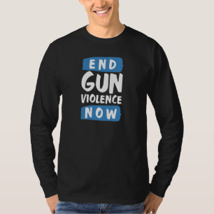 Camiseta Acabar com a violência das armas agora
