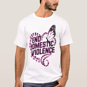 Camiseta Acabar com a violência doméstica