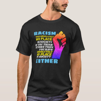 Camiseta Acabar com o racismo para sempre