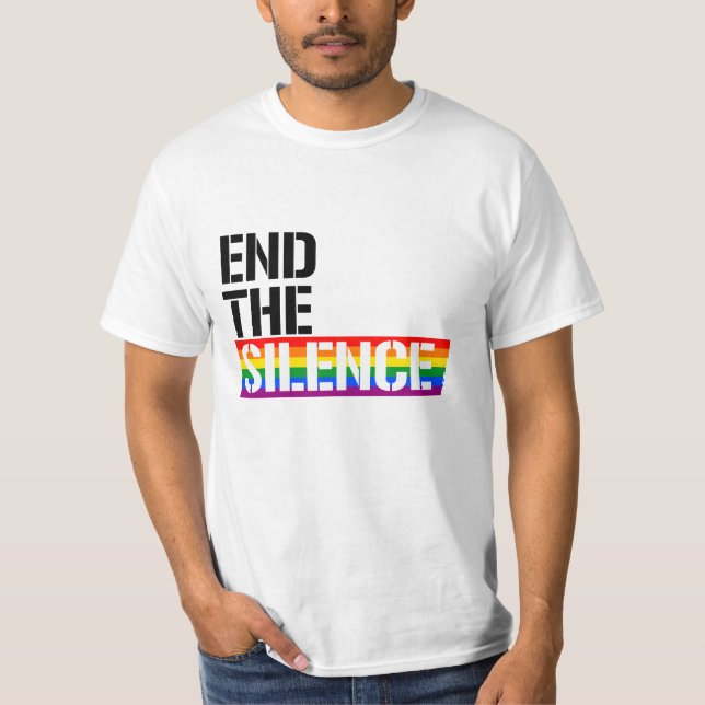Camiseta Acabar com o Silêncio (Frente)