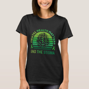 Camiseta Acabe Com O Stigma Mental Health Problems Mental A