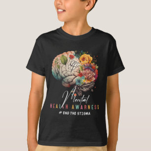 Camiseta Acabe Com O Stigma Mental Health Problems Mental A