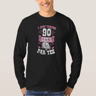 Camiseta Acabei De Fazer 90 Vamos De Carrinho De Golfe No 9