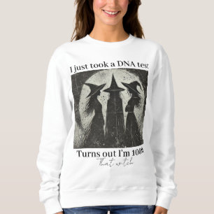 Camiseta Acabei de fazer um teste de DNA à Bruxa do Hallowe