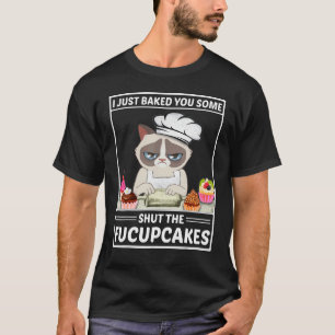 Camiseta Acabei de Lhe Fazer Uns Boloquietafoda Gato Fazer