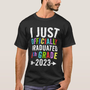 Camiseta Acabei De Me Graduar No 8º Graduação Do Grau 2023