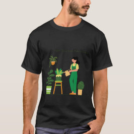 Camiseta Acabei De Molhar As Minhas Plantas