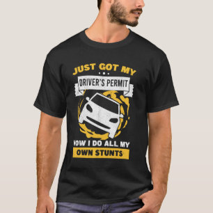 Camiseta Acabei De Receber Os Meus Drivers De Carro De Lice