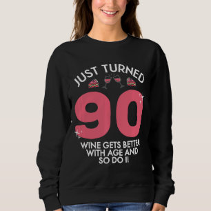 Camiseta Acabei De Transformar 90 Vinhos Melhor Com 90 De I