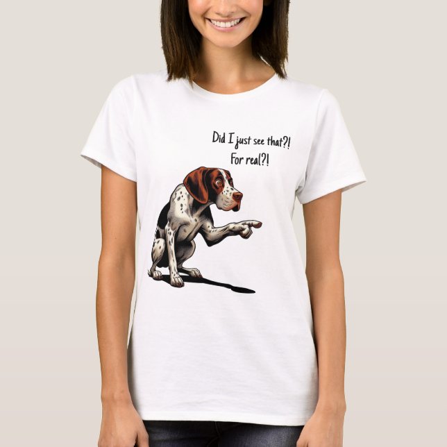 Camiseta Acabei de ver isso?! De verdade? (Frente)