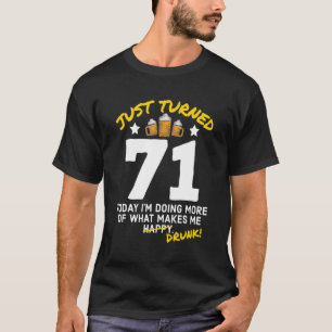 Camiseta Acabo De Virar O Bebado De Aniversário G Da Beben