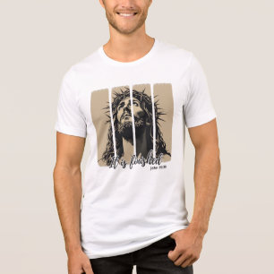 Camiseta Acabou - Arte de Crucificação de Jesus