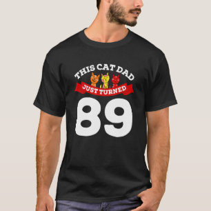 Camiseta Acabou De Transformar 89 Pais De Gato No 89º Anive