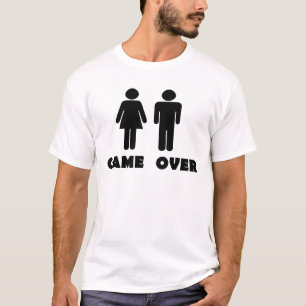 Camiseta Acabou o jogo