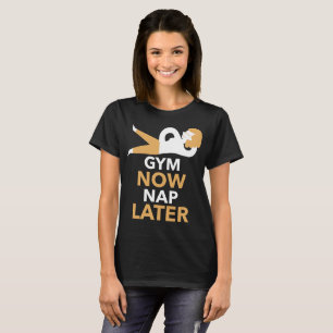 Camiseta Academia Agora Soneca Depois Motivação para Academ