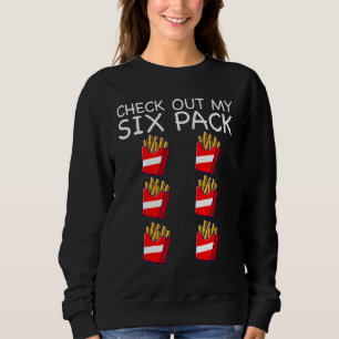 Camiseta Academia Confira Meu Abs batata frita