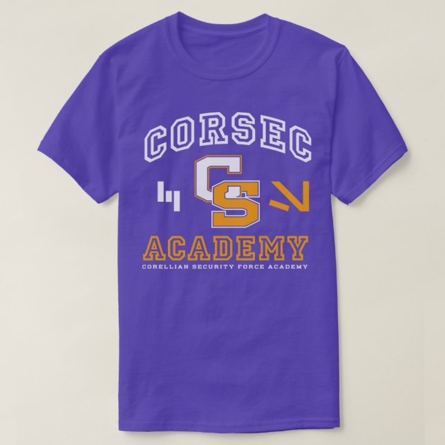 Camiseta Academia CorSec (Frente do Design)