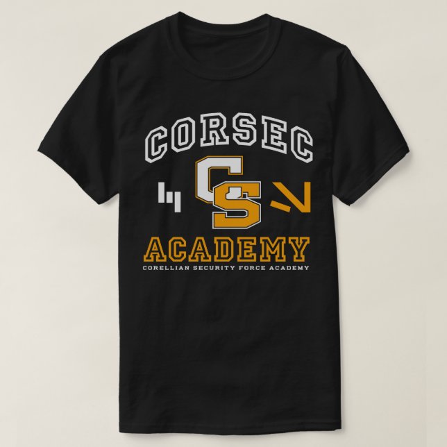 Camiseta Academia CorSec (Frente do Design)