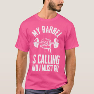 Camiseta Academia de Fitness com Halteres Meu Haltere Está