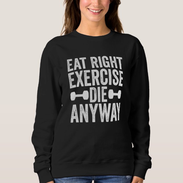Camiseta Academia de Levantamento de Peso Malhar Coma Certo (Frente)