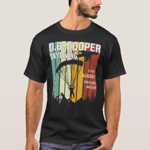 Camiseta Academia de Paraquedismo Db Cooper Para Homens