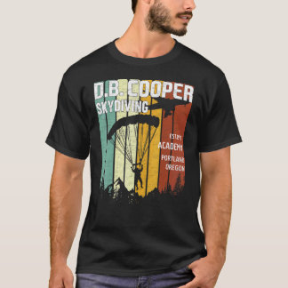 Camiseta Academia de Paraquedismo Db Cooper Para Homens