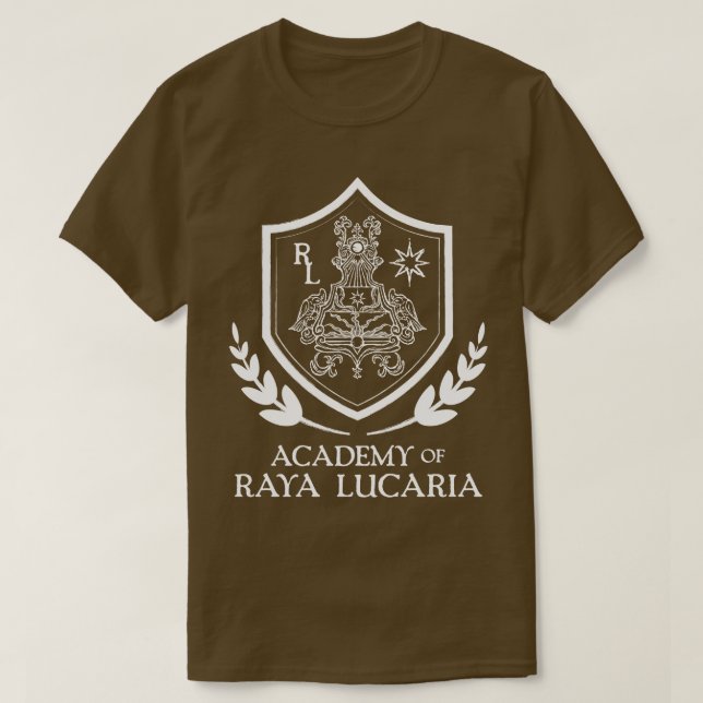 CAMISETA ACADEMIA DE RAYA LUCARIA (Frente do Design)