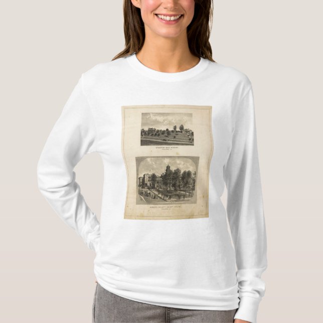 Camiseta Academia do homem de Staunton (Frente)
