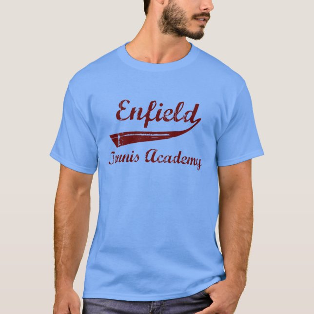Camiseta Academia do tênis de Enfield (Frente)