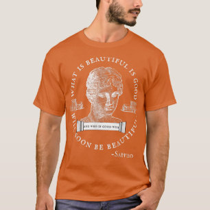 Camiseta Academia Escura Bookish Deusa Grega Literária Sapp