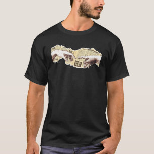 Camiseta Academia Escura Criação Estética De Adão Por Miche