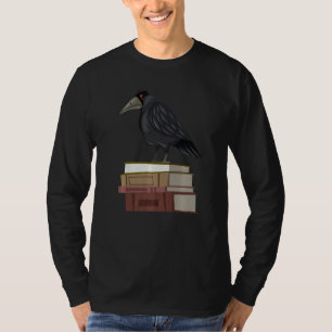 Camiseta Academia Escura Raven Crow Na Vintage Antiga