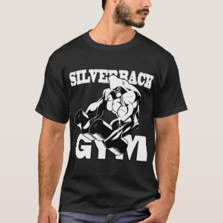 Camiseta Academia Silverback amantes da musculação Silverba