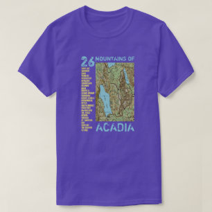 Camiseta Acadia de 2 LOCAIS/Maine