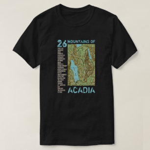 CAMISETA ACADIA MAP